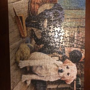 200 piece puppy puzzle